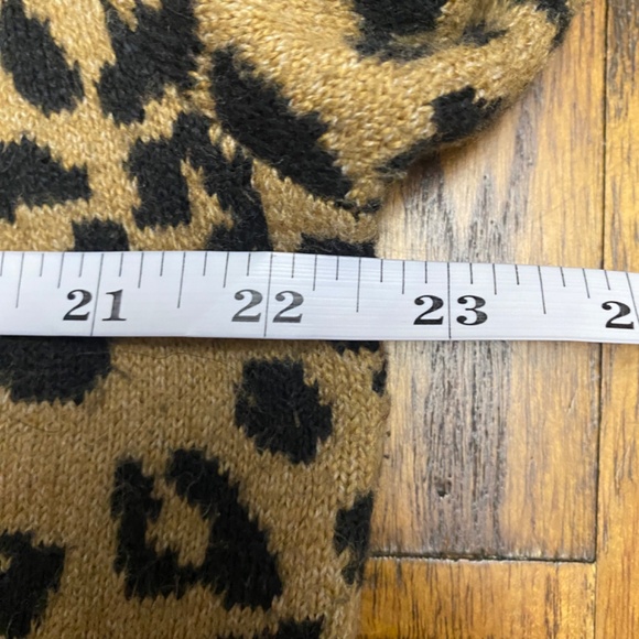 Old Navy Animal Print Sweater Dress - Picture 9 of 10